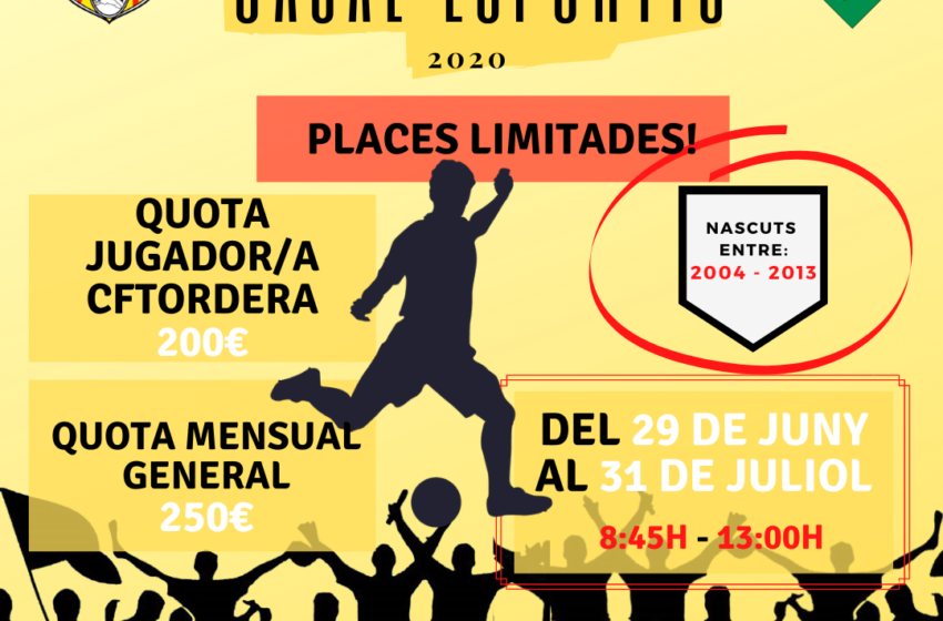 ARRIBA EL CASAL ESPORTIU DEL CLUB FUTBOL TORDERA